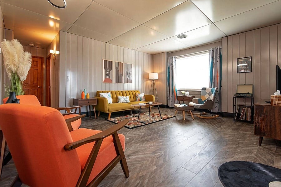 When you walk inside, you'll immediately feel transported to the mid-20th century