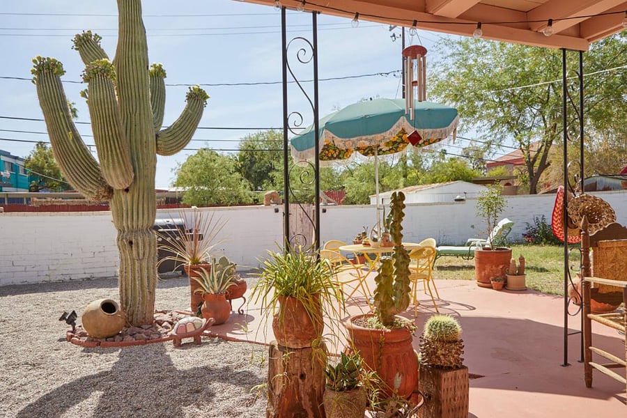 Back patio