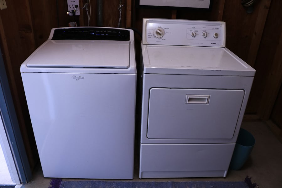 laundry room washer and dryer