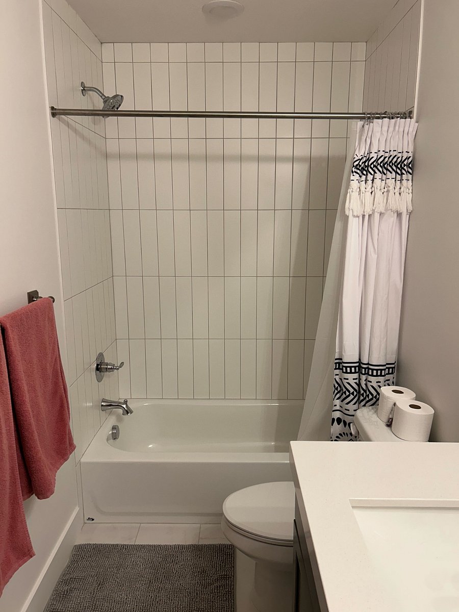 Shower and tub