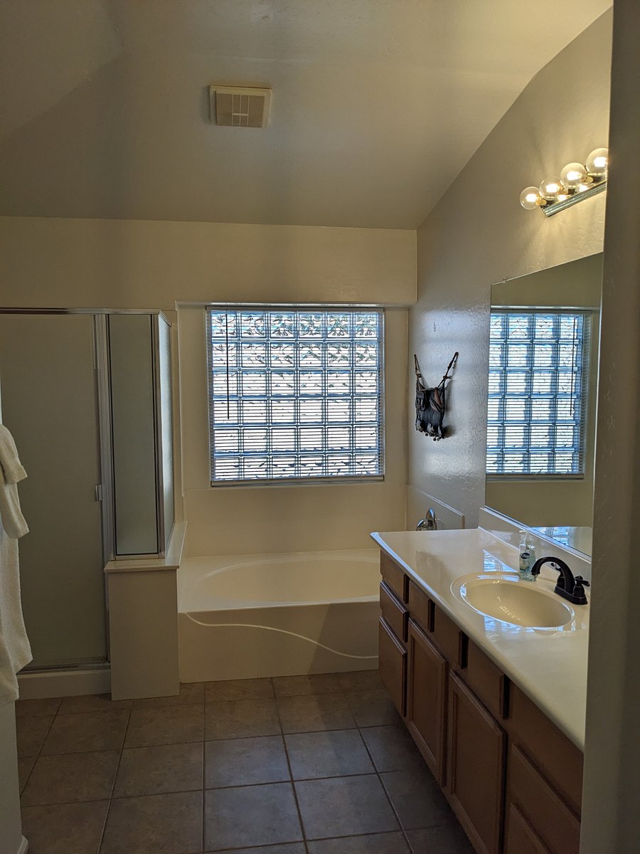 Master bathroom