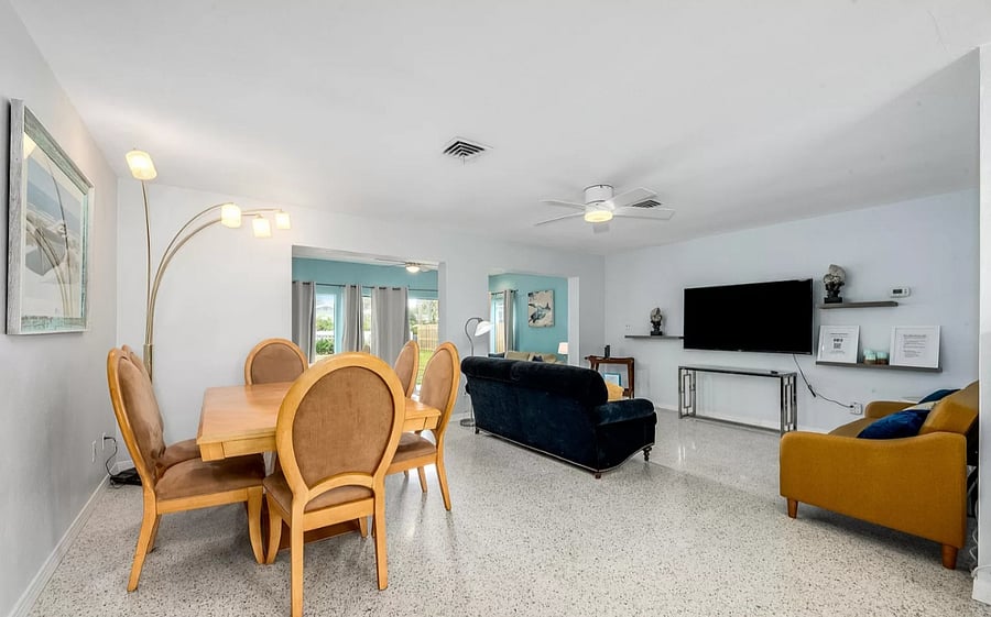 Dinning and living-room 