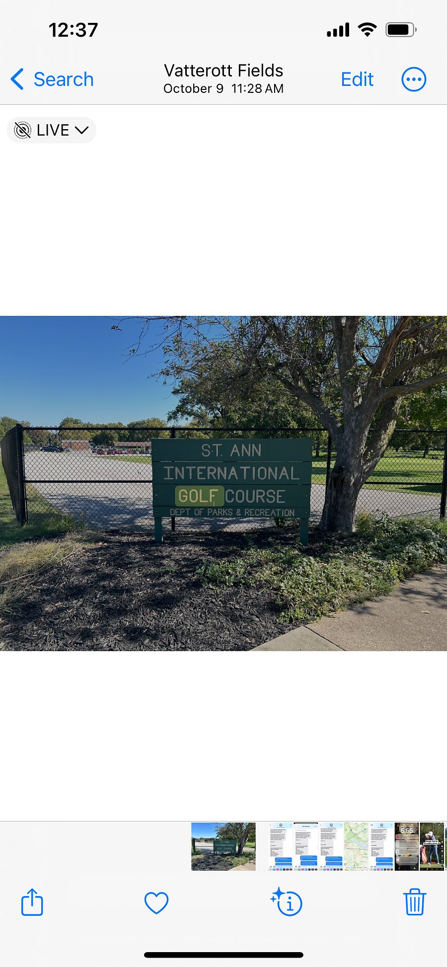 Bring your golf clubs and enjoy a round.