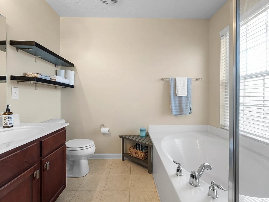 Master bathroom
