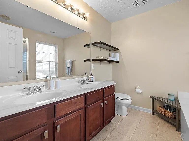 Master bathroom