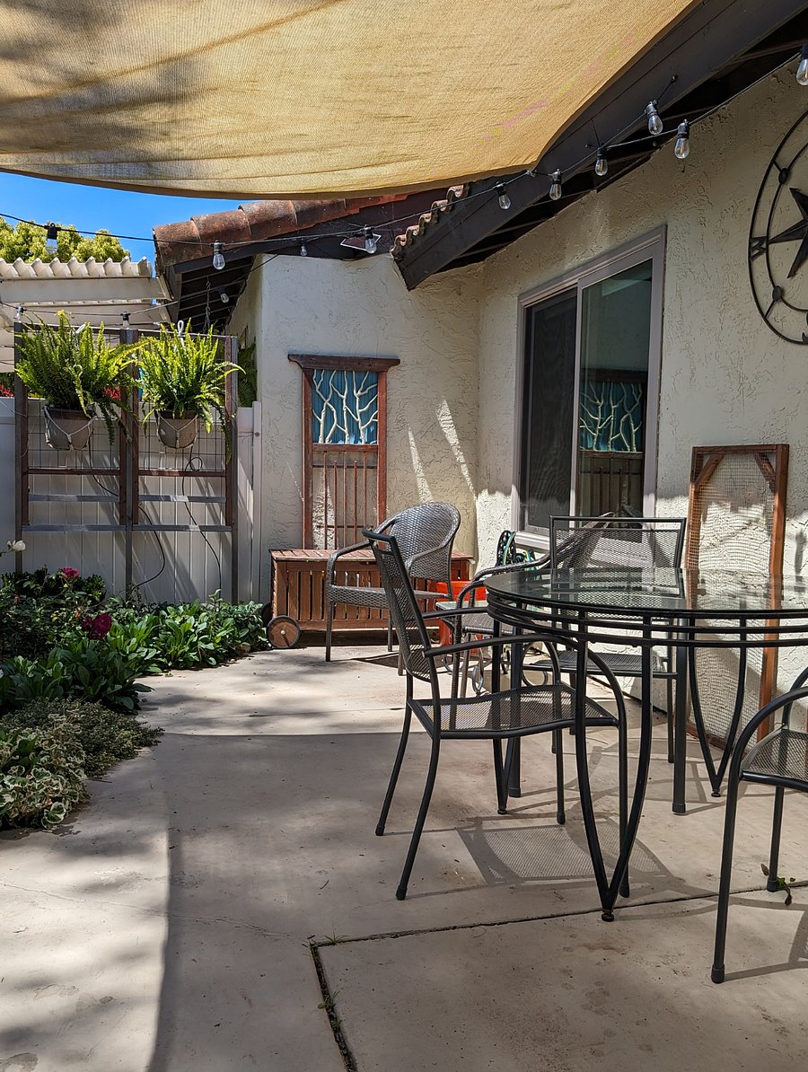 Back patio