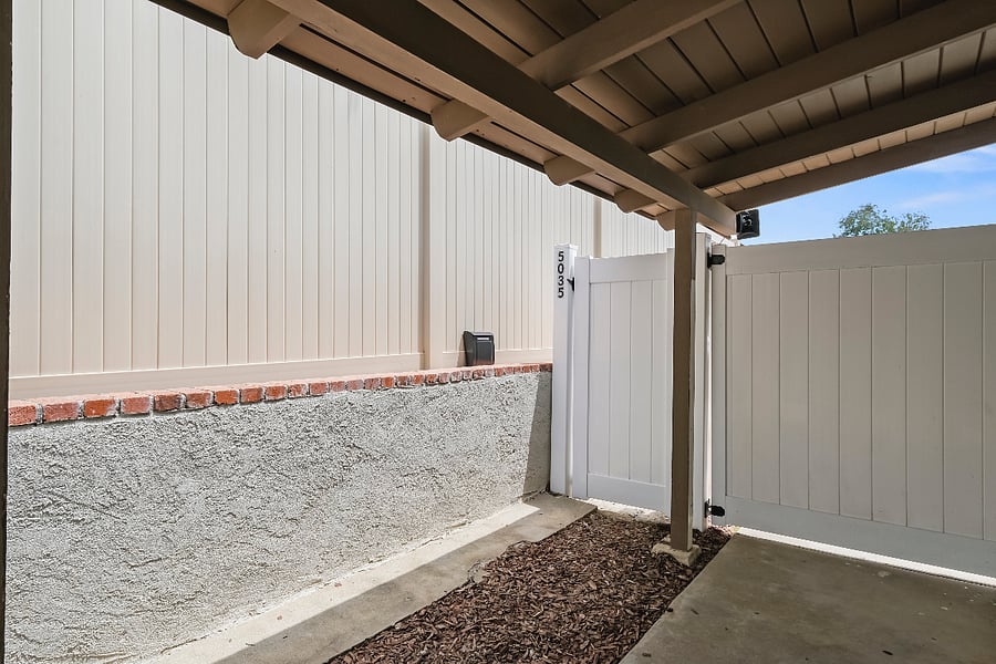 separate entrance to home 