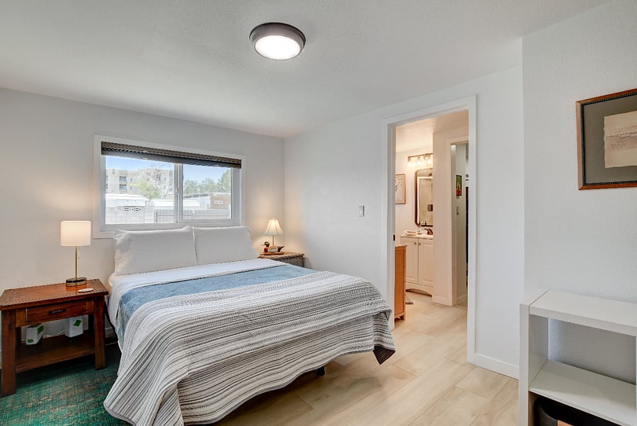Main Home primary bedroom with ensuite and WIC