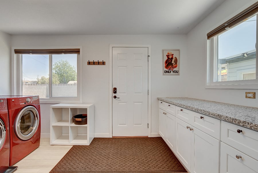 Main Home laundry and pantry. 