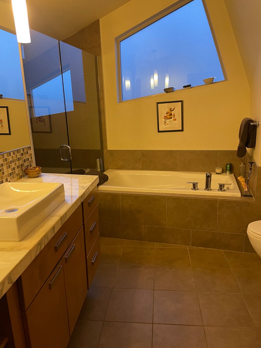 Master bathroom