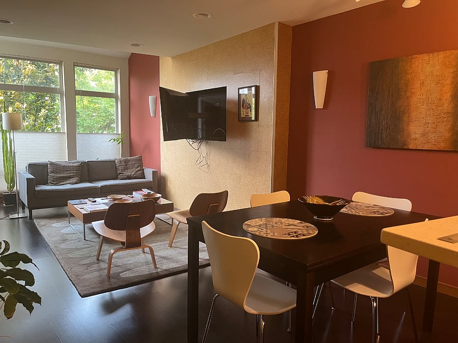 Living room dining room