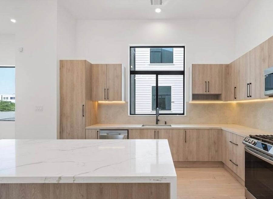 Shared kitchen for shared unit