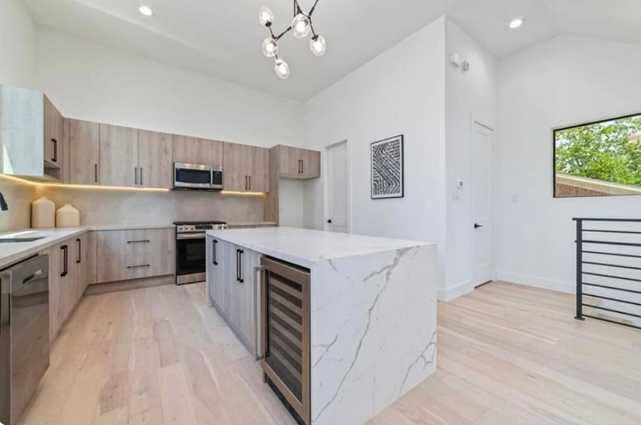 Shared kitchen for shared unit