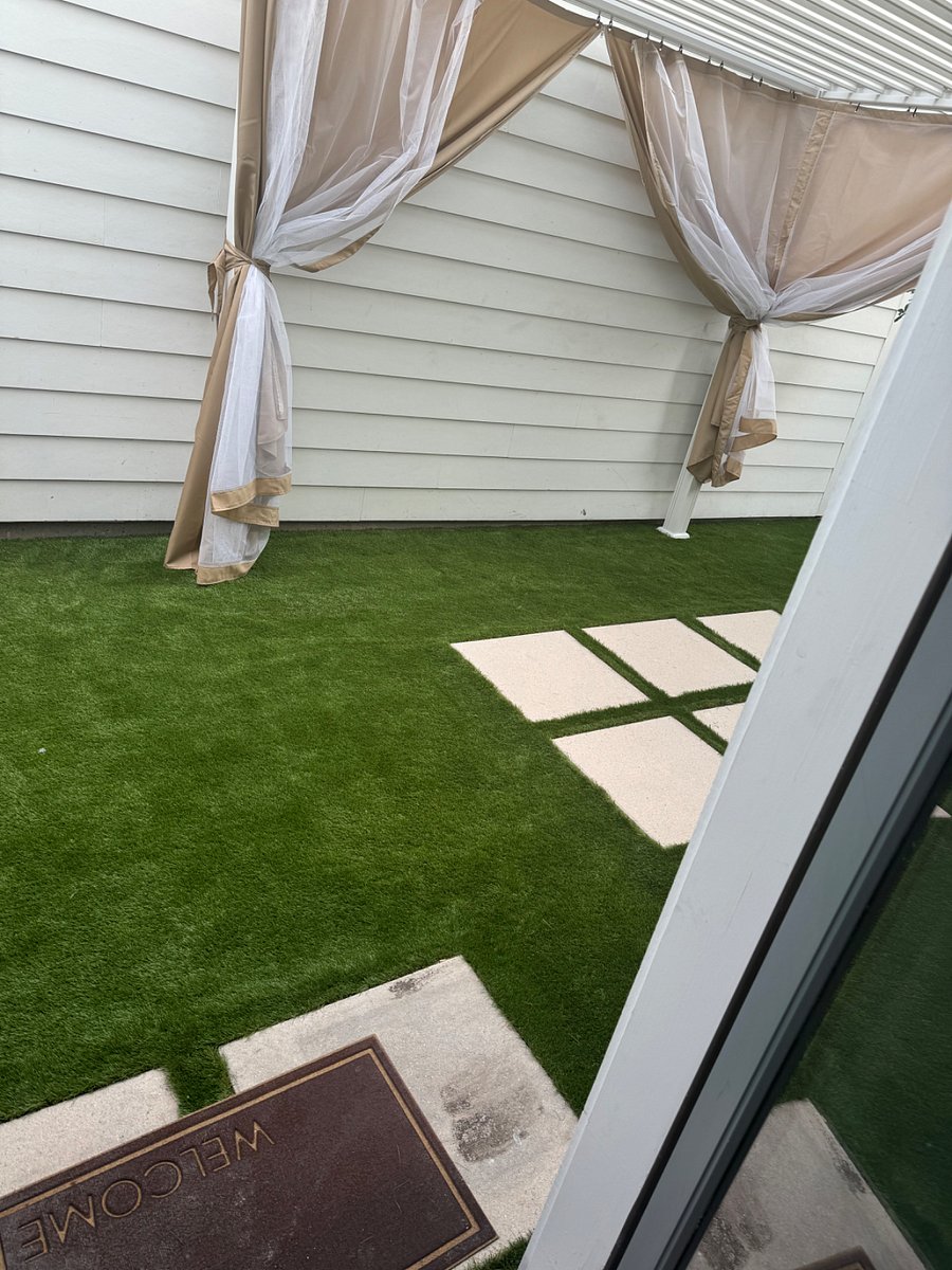 Occasionally shared yard space aka Private unit entrance area. 