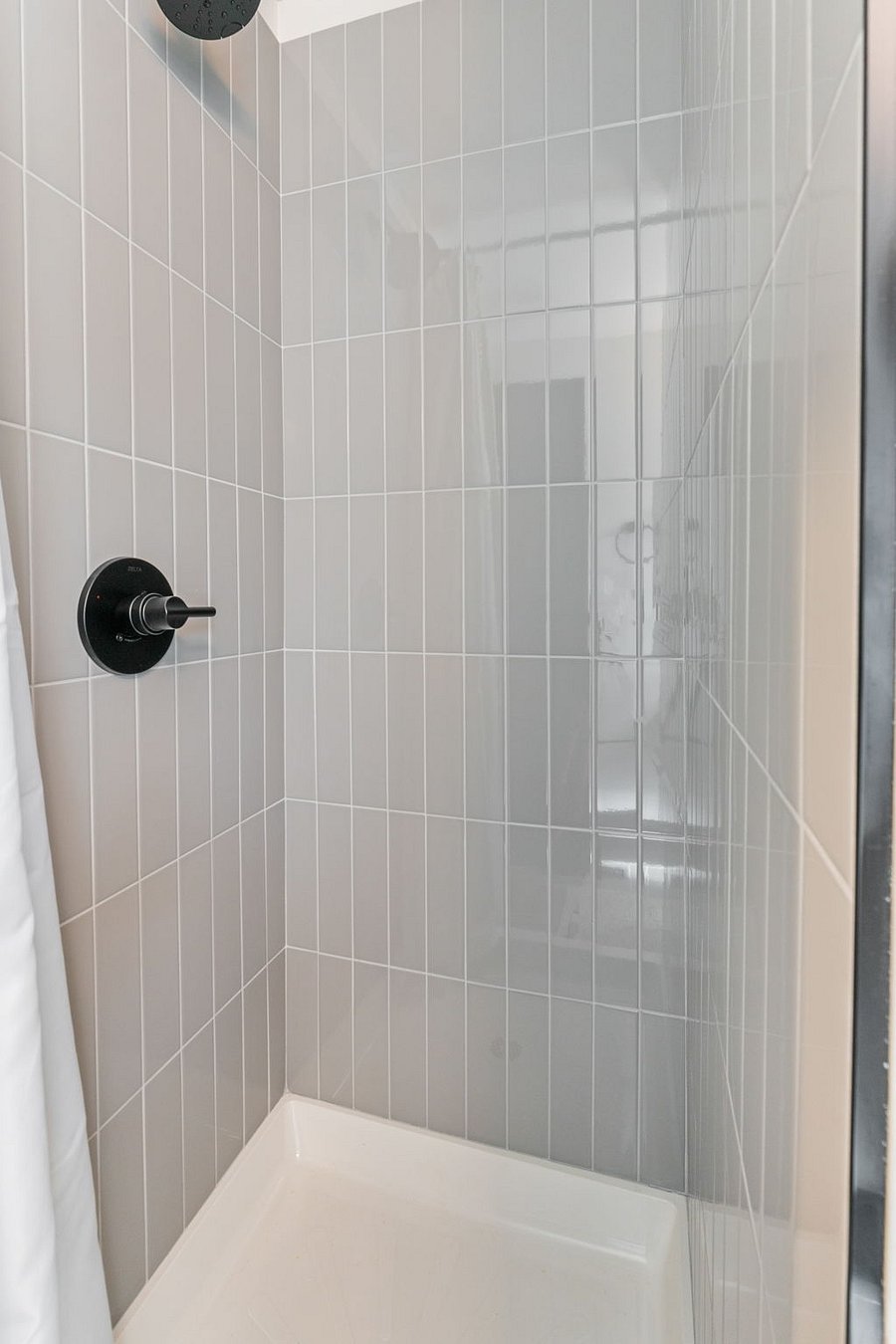 First floor full bathroom with walk in shower