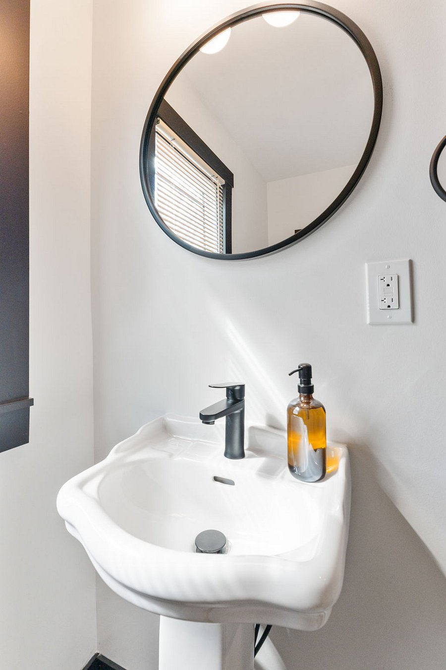 First floor full bathroom with walk in shower