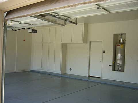 Large 3 car garage