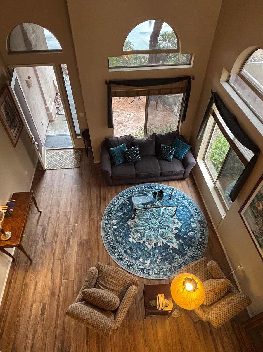 Living room from loft