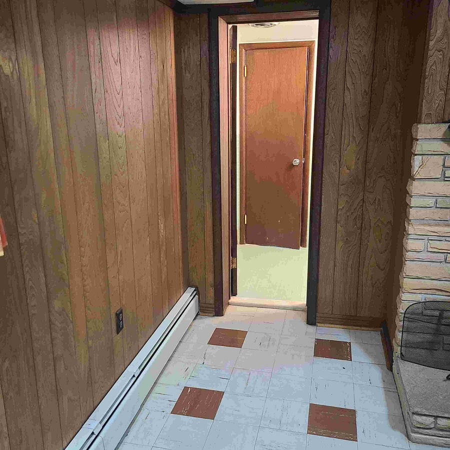 Half bath in basement