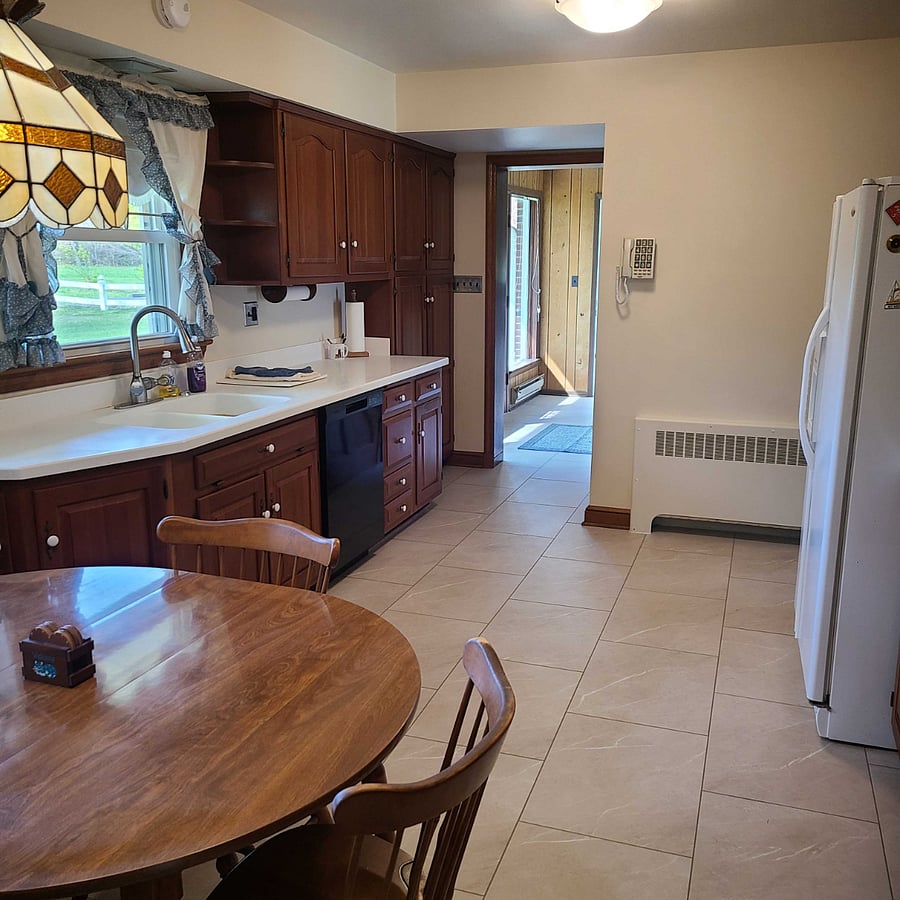 Kitchen looking towards family room
