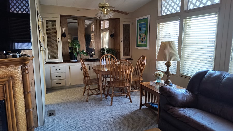 Formal dining room table