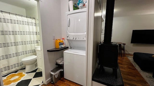 In-unit laundry.