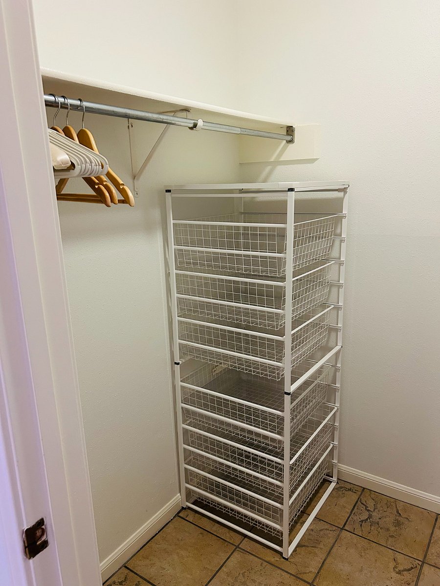 Primary bedroom closet