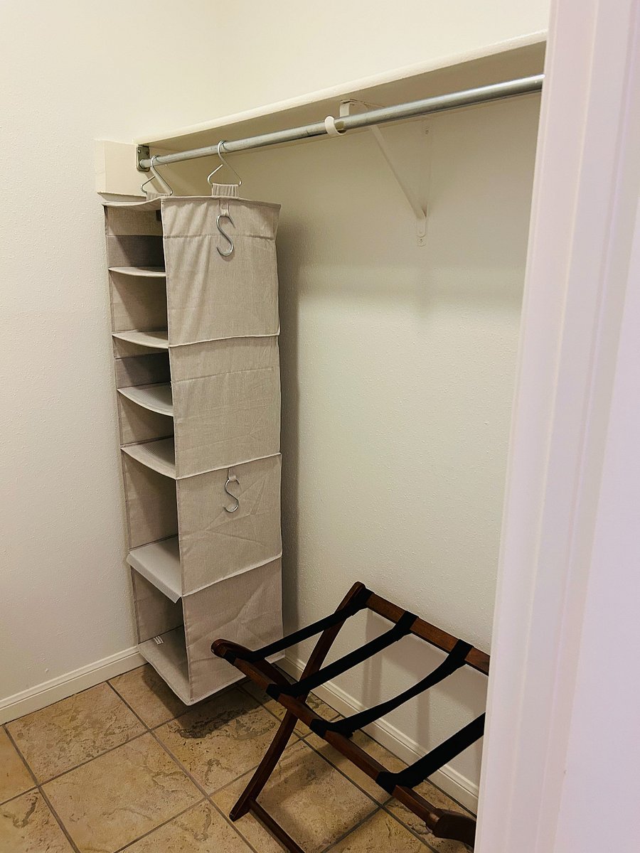 Primary bedroom closet