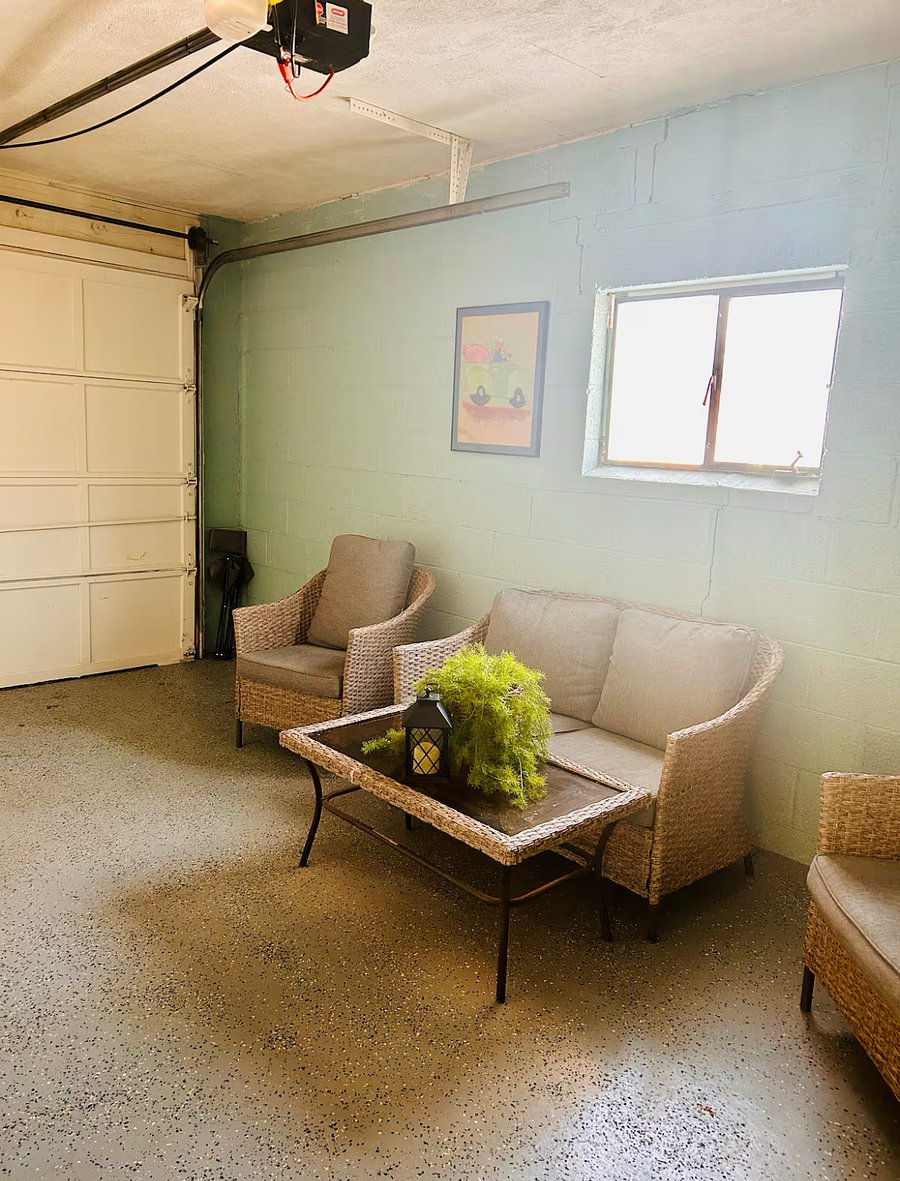 Garage entrance