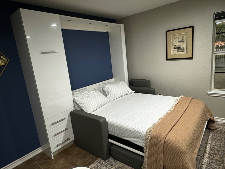 Queen BredaBeds Murphy Bed. 