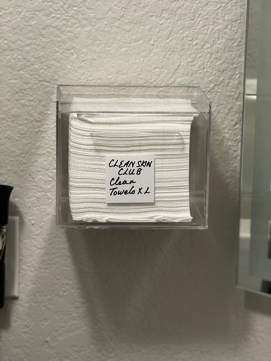 Makeup Remover Clean Skin Club towels 