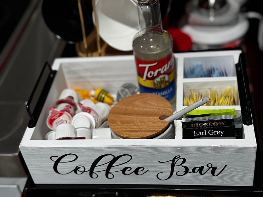 Coffee bar condiments