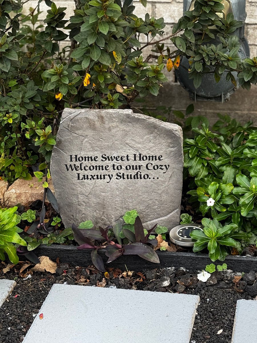 Welcome Sign in Stone