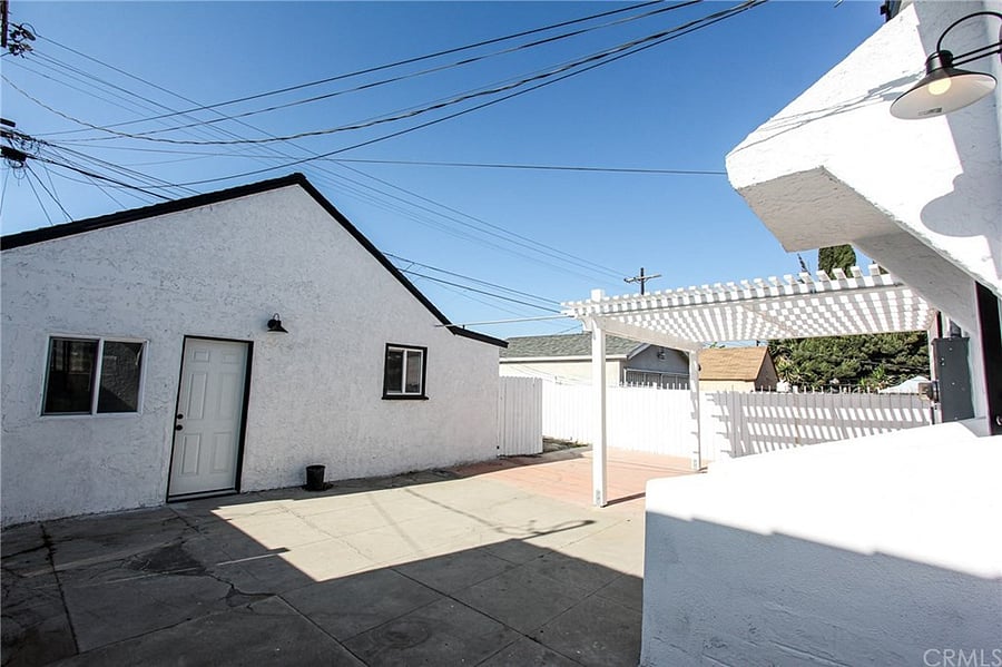 Entrance to guest house