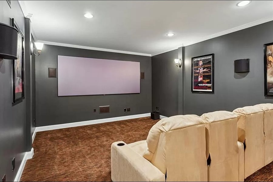 movie theater downstairs on terrace level