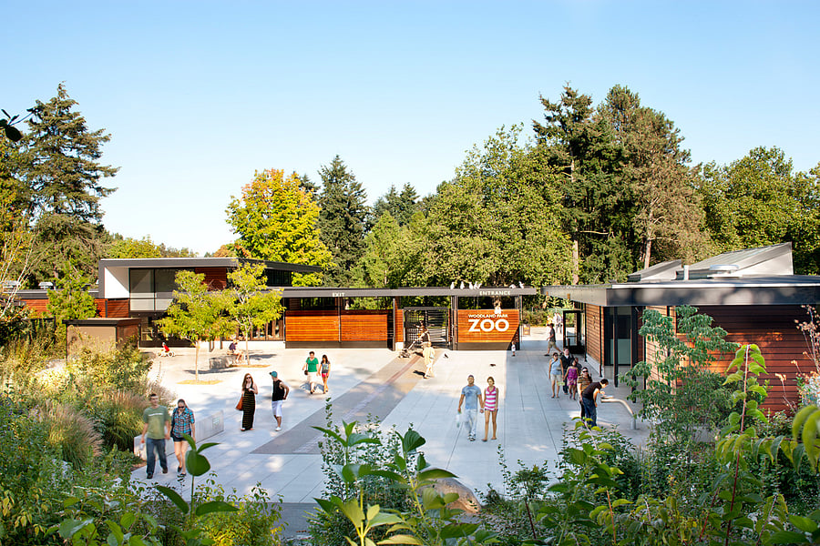 The incredible woodland Park Zoo just a 4 minute drive away