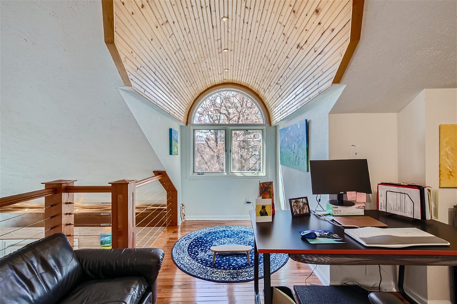 Loft with desk