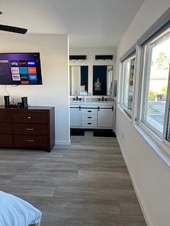 Master bedroom/bathroom