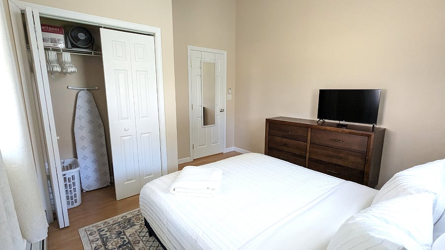Primary Bedroom with Closet Storage