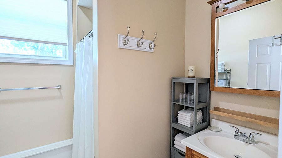 Bathroom with Storage Space 