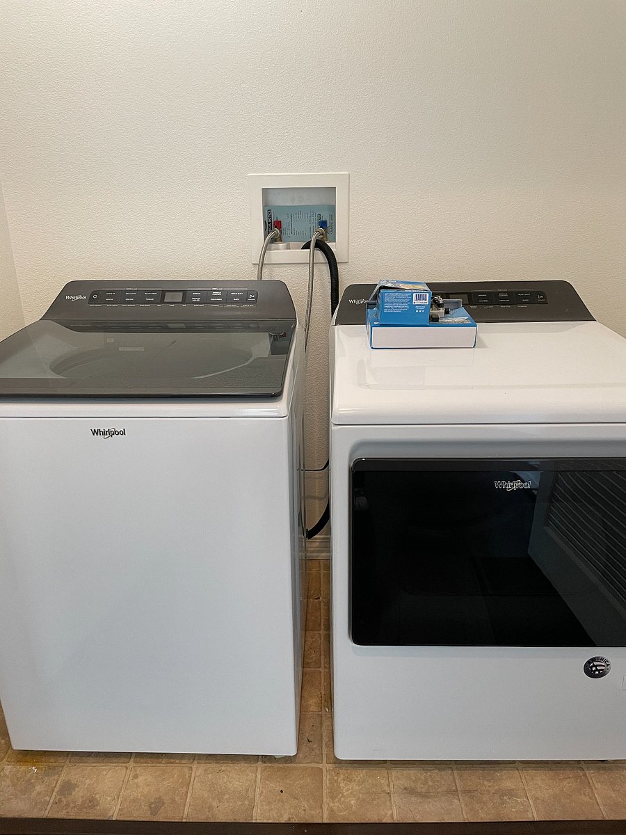Washer and Dryer downstairs. 
