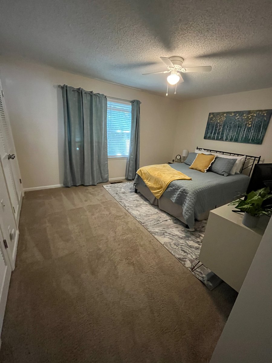 Bedroom #1 (for this listing) - your private space with a keyed entry lock on the bedroom.