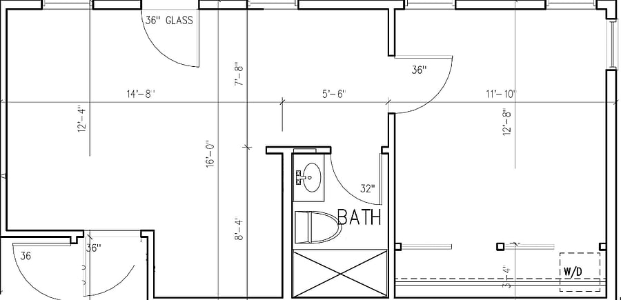 Floor Plan with dimensions