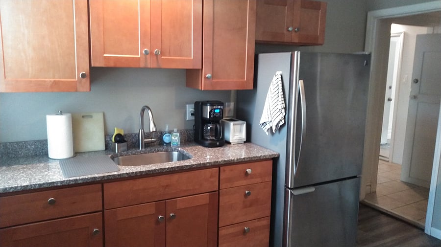 Furnished kitchen