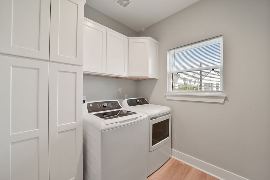 Washer and dryer