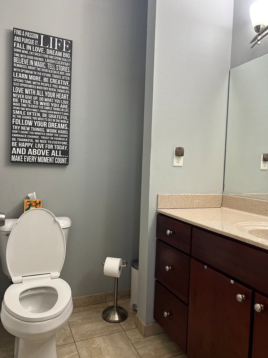 Private bathroom with bathtub