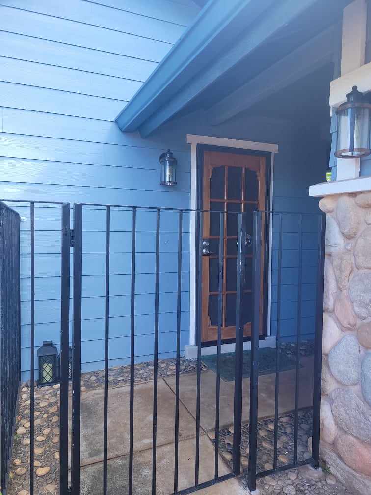 Front entrance of Cottage