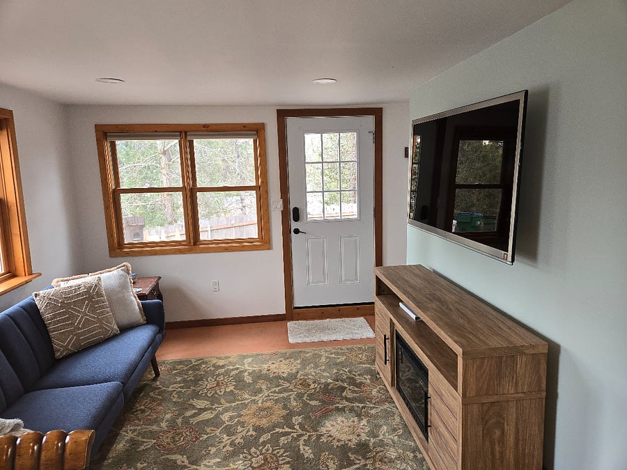 65" TV shown