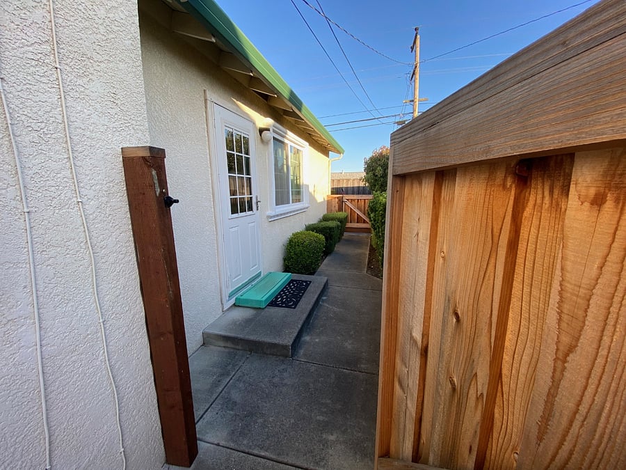 Private entrance