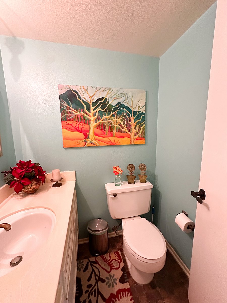 Downstairs bathroom.